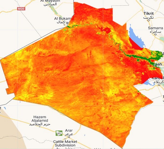Upper Euphrates Basin Developing Centre Begins Developing the Use of New Indices to Monitor Climate Change